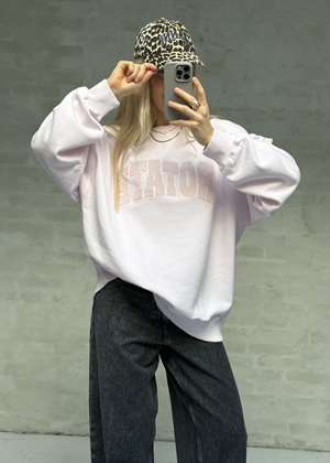 Iris heavy crewneck sweat Orchid Ice ROTATE SUNDAY